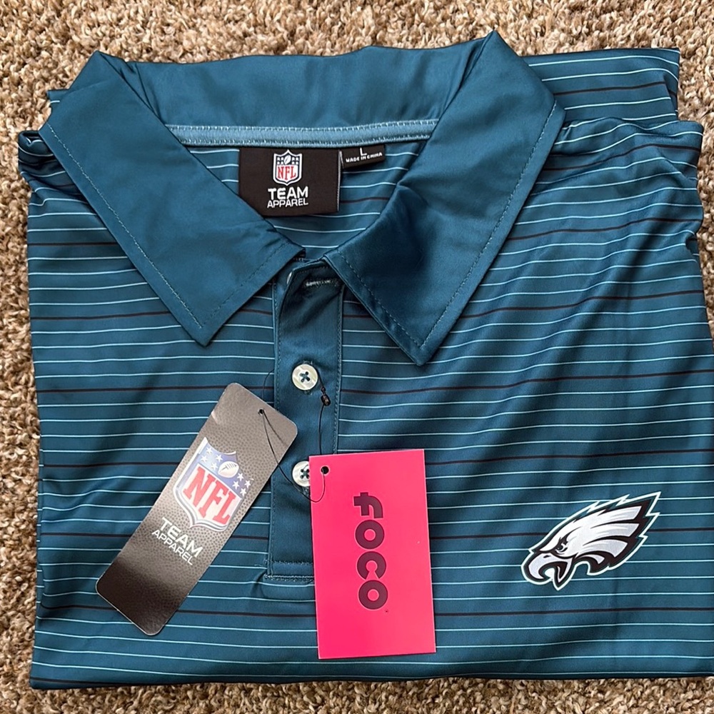 Men's Teal Striped Shirt